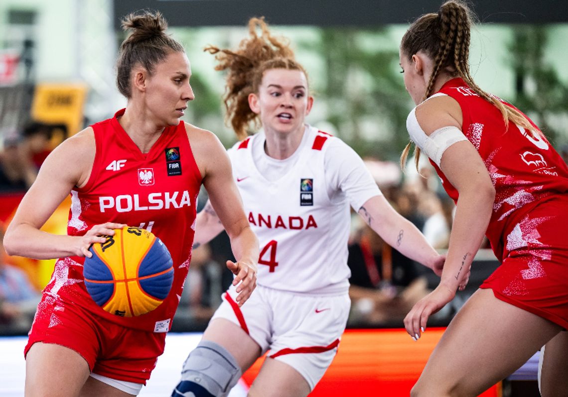 MŚ w koszykówce 3x3 - Polki w półfinale przegrały z Mongolią po dogrywce i z Kanadą o brązowy medal