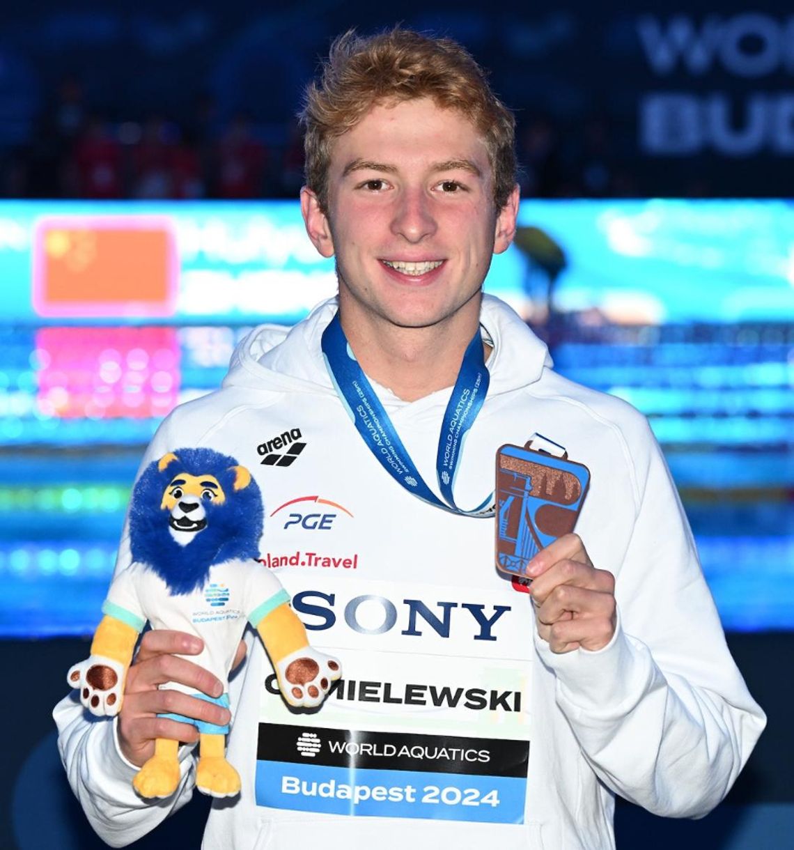 MŚ w pływaniu - brązowy medal Krzysztofa Chmielewskiego MŚ w pływaniu - brązowy medal Krzysztofa Chmielewskiego