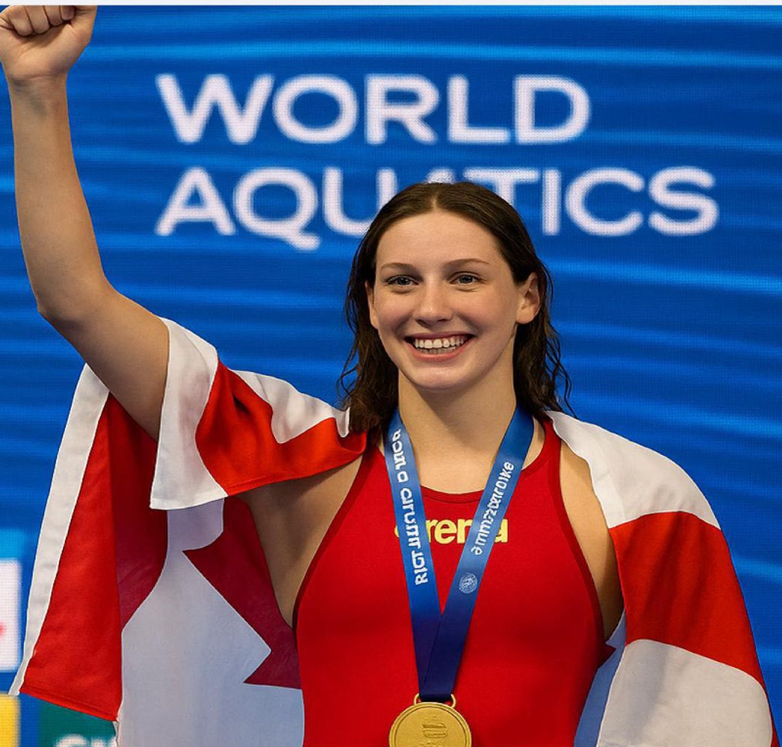 MŚ w pływaniu - drugie złoto Kanadyjki McIntosh. Rekord Polski Sieradzkiego MŚ w pływaniu - drugie złoto Kanadyjki McIntosh. Rekord Polski Sieradzkiego