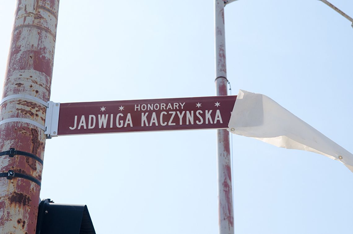 Na Jackowie odsłonięto ulicę im. Jadwigi Kaczyńskiej