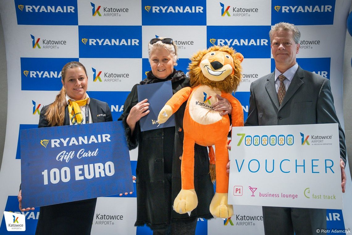 Na lotnisku Katowice 7-milionowy pasażer w ciągu roku Na lotnisku Katowice 7-milionowy pasażer w ciągu roku