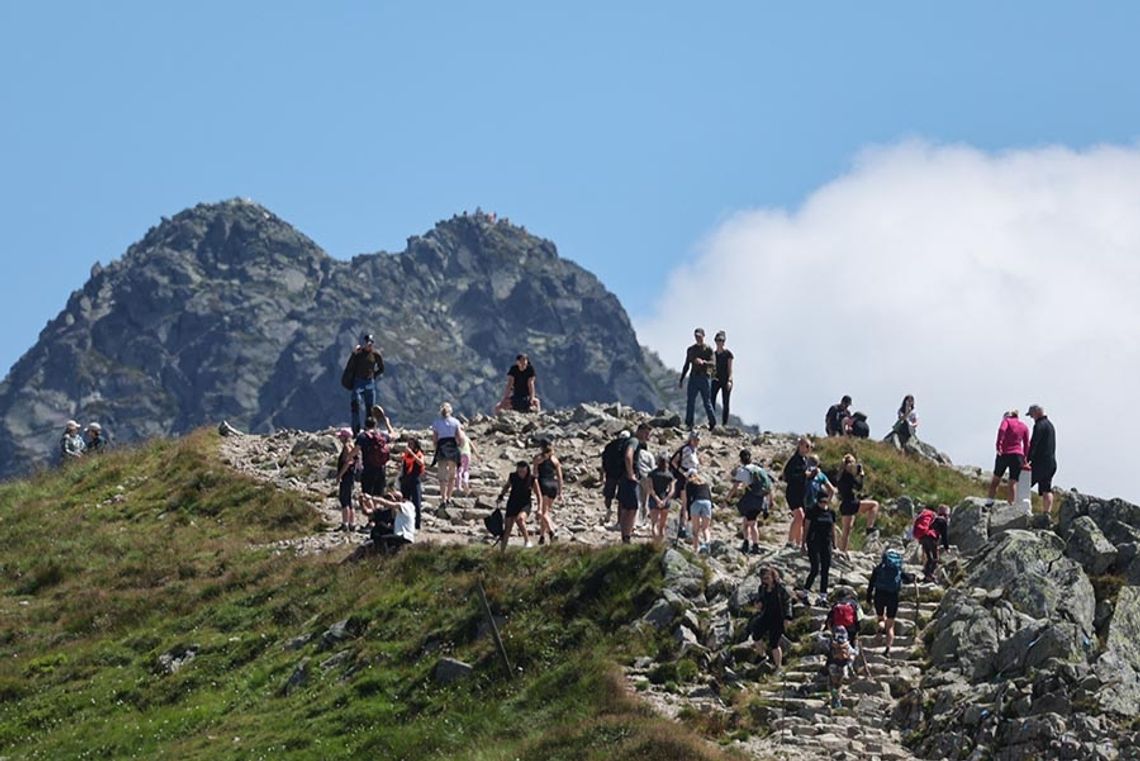 Na półmetku wakacji Zakopane pełne turystów