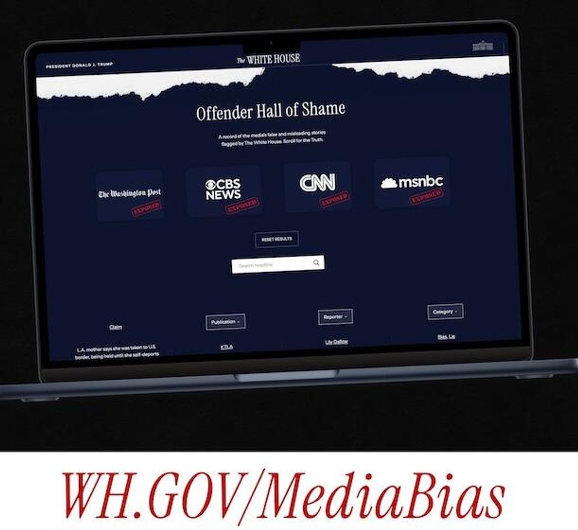 Na stronie Białego Domu pojawiła się lista mediów, które Trump uznał za stronnicze Na stronie Białego Domu pojawiła się lista mediów, które Trump uznał za stronnicze