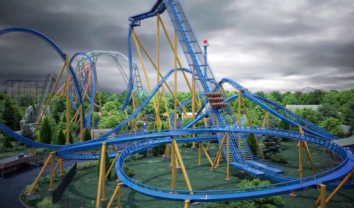 „Najbardziej stromy rollercoaster świata” ma powstać w Six Flags Great America (WIDEO)