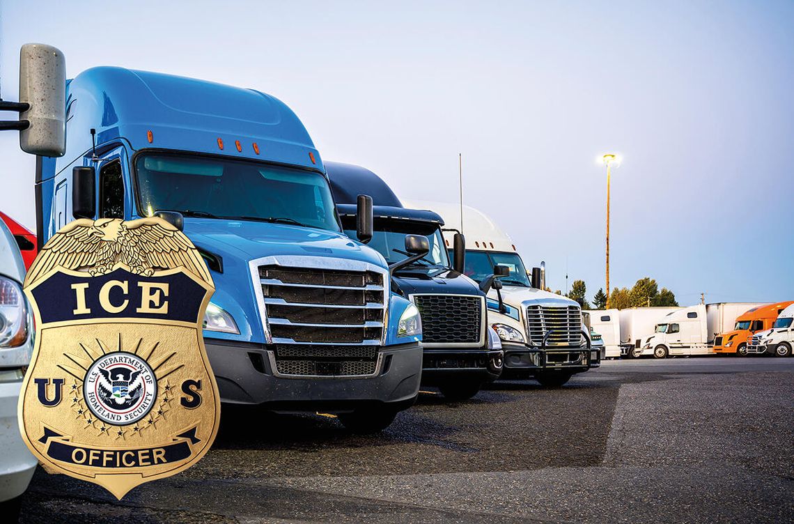 Naloty ICE a branża transportowa Naloty ICE a branża transportowa