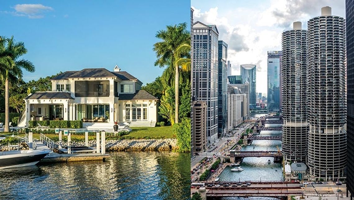 Naples na Florydzie najlepszym miejscem do życia, a co z Chicago?