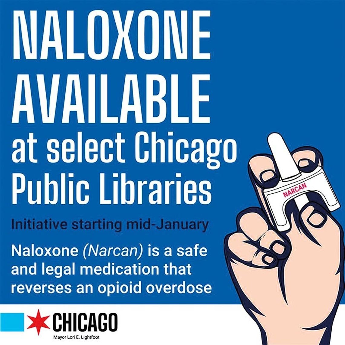 Narcan dostępny w niektórych bibliotekach w Chicago