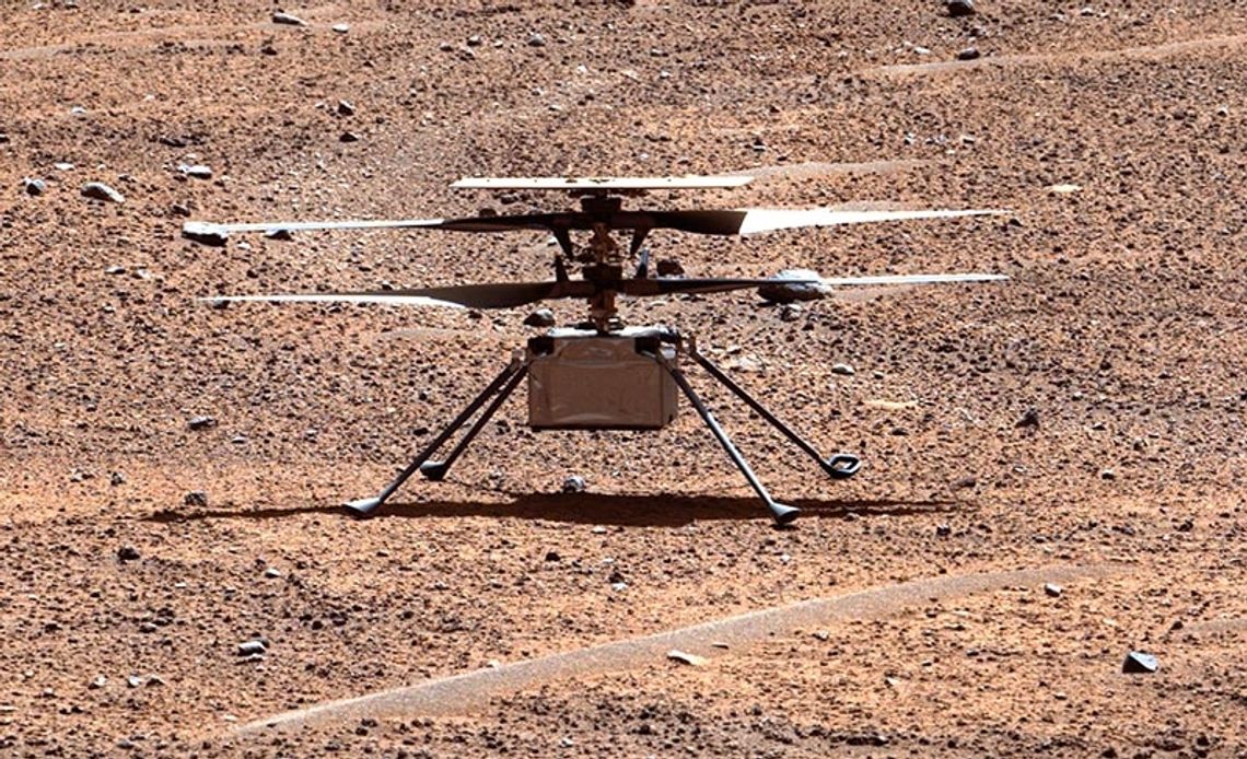 NASA: Marsjański helikopter Ingenuity uległ awarii po 72 lotach i zakończył misję