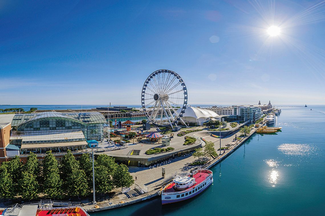 Navy Pier zamknięte. Pora na… narty!