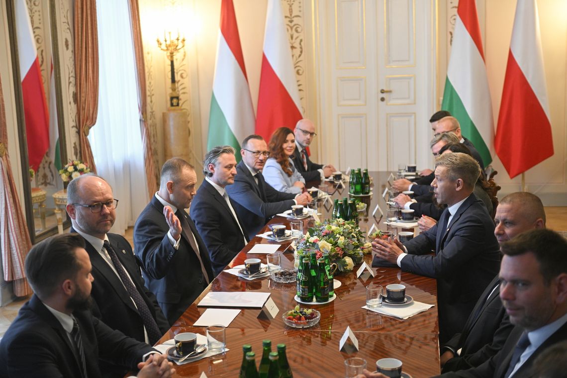 Nawrocki i Magyar rozmawiali m.in. o bezpieczeństwie i węgierskich staraniach o uniezależnienie się od rosyjskiego gazu