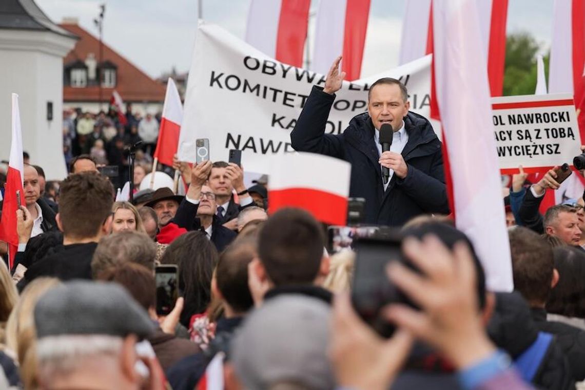 Nawrocki w Białymstoku: skończę z podziałem na Polskę A i B
