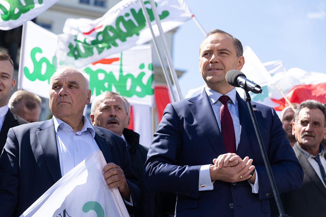 Nawrocki z poparciem NSZZ Rolników Indywidualnych "Solidarność"