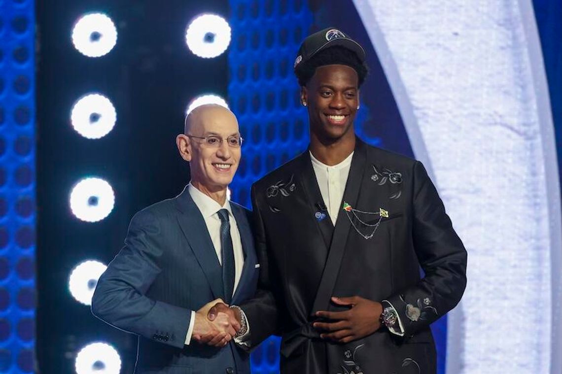 NBA - Dybantsa wybrany przez Washington Wizards z numerem pierwszym w drafcie