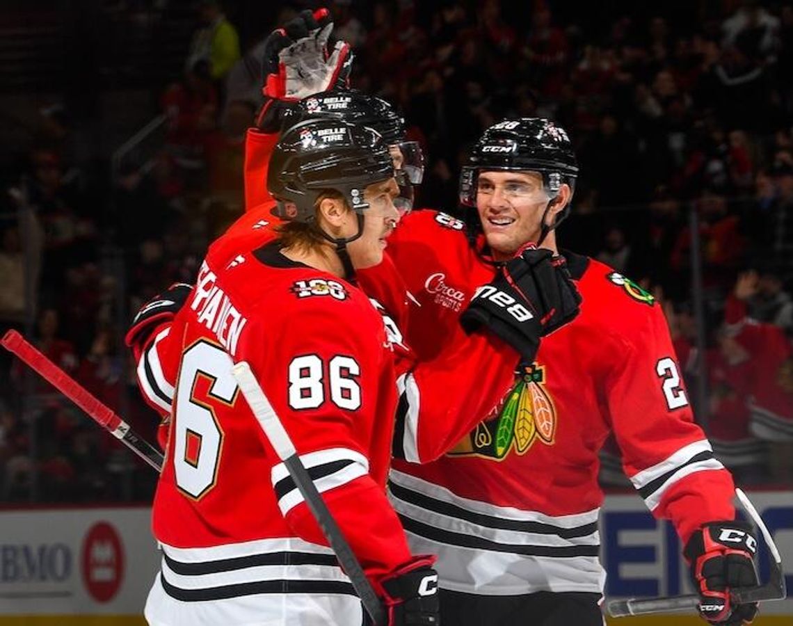 NHL - Blackhawks wygrali noworoczny mecz