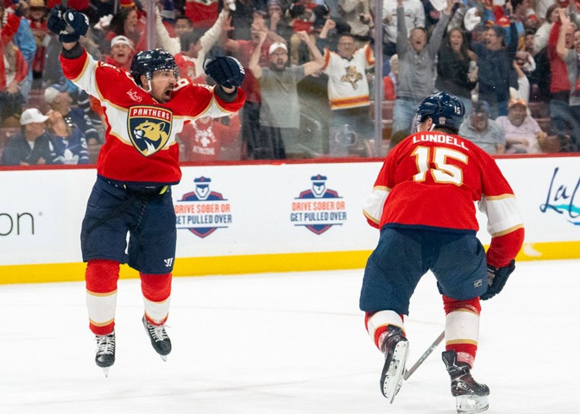 NHL - Panthers odrobili część strat NHL - Panthers odrobili część strat