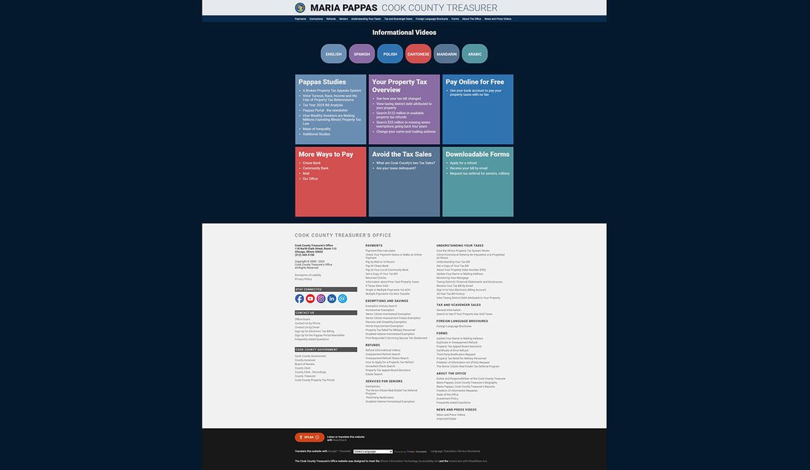 Nie możesz zapłacić rachunku za podatek od nieruchomości? Oblicz swój plan spłat na stronie skarbnika powiatu Cook