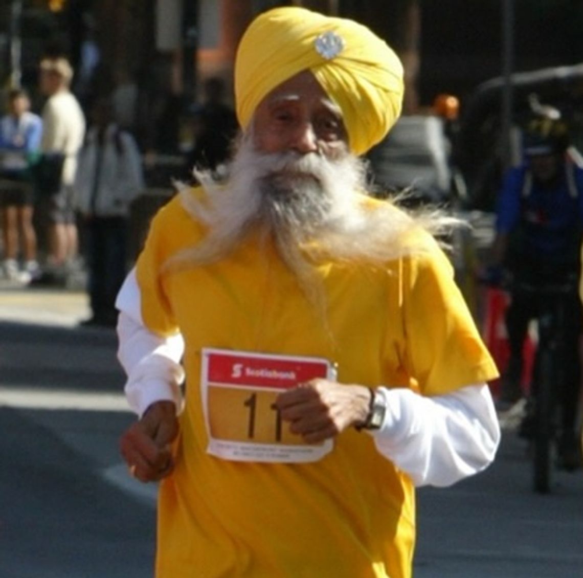 Nie żyje Fauja Singh, uważany za najstarszego maratończyka na świecie