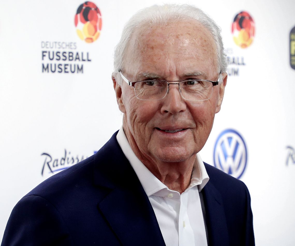 Nie żyje legendarny niemiecki piłkarz i trener Franz Beckenbauer