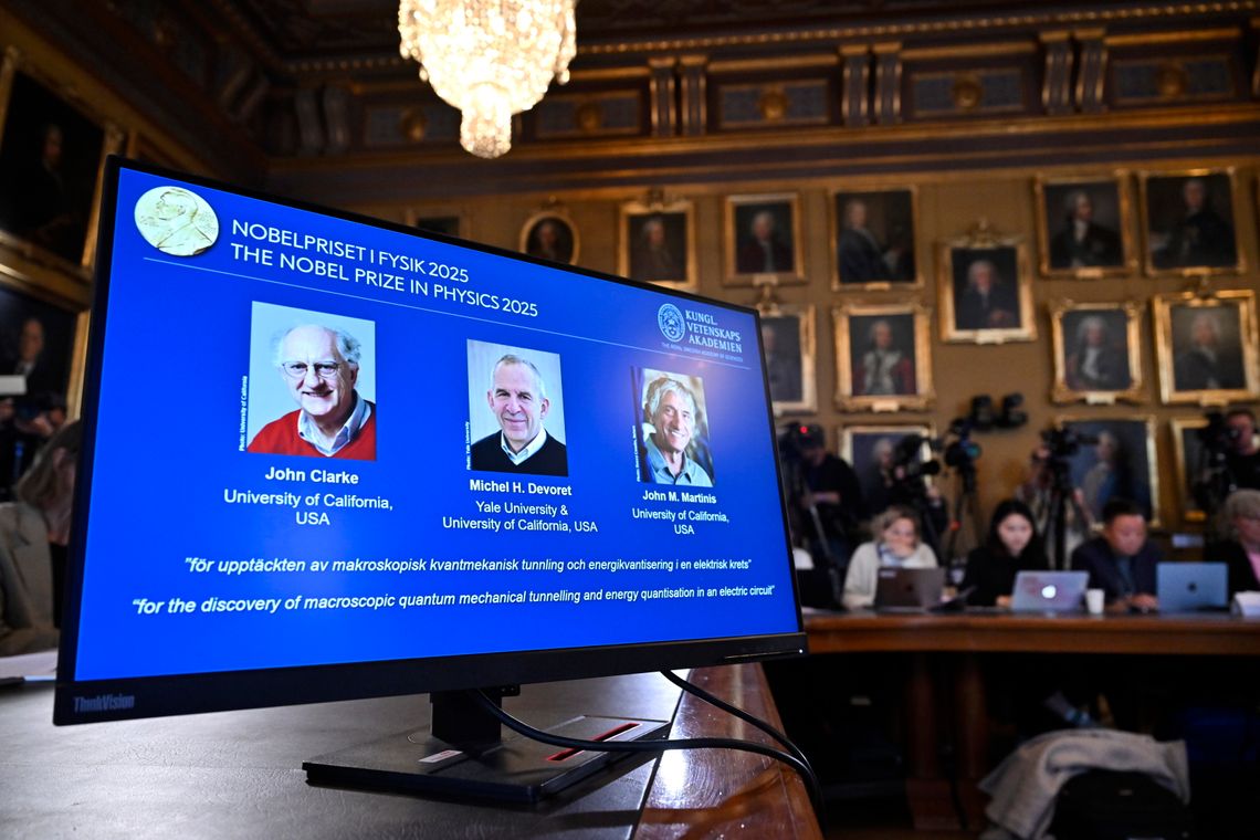 Nobel 2025 z fizyki za mechanikę kwantową Nobel 2025 z fizyki za mechanikę kwantową