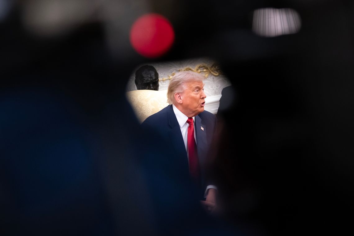 Notowania Trumpa najgorsze od powrotu do Białego Domu