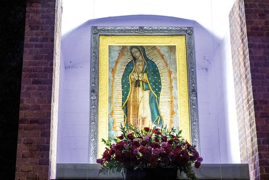 Nowy obraz Matki Bożej z Guadalupe odsłonięty w sanktuarium w Des Plaines