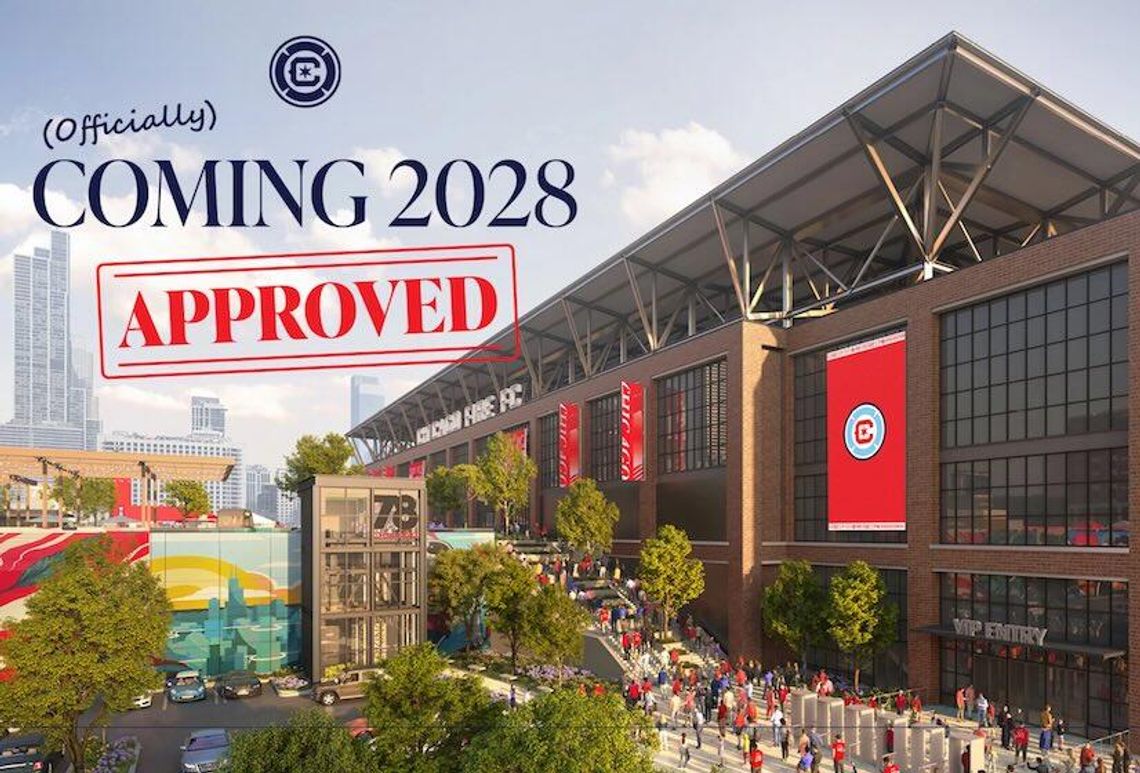 Nowy stadion Chicago Fire w South Loop zatwierdzony przez radnych (WIDEO)