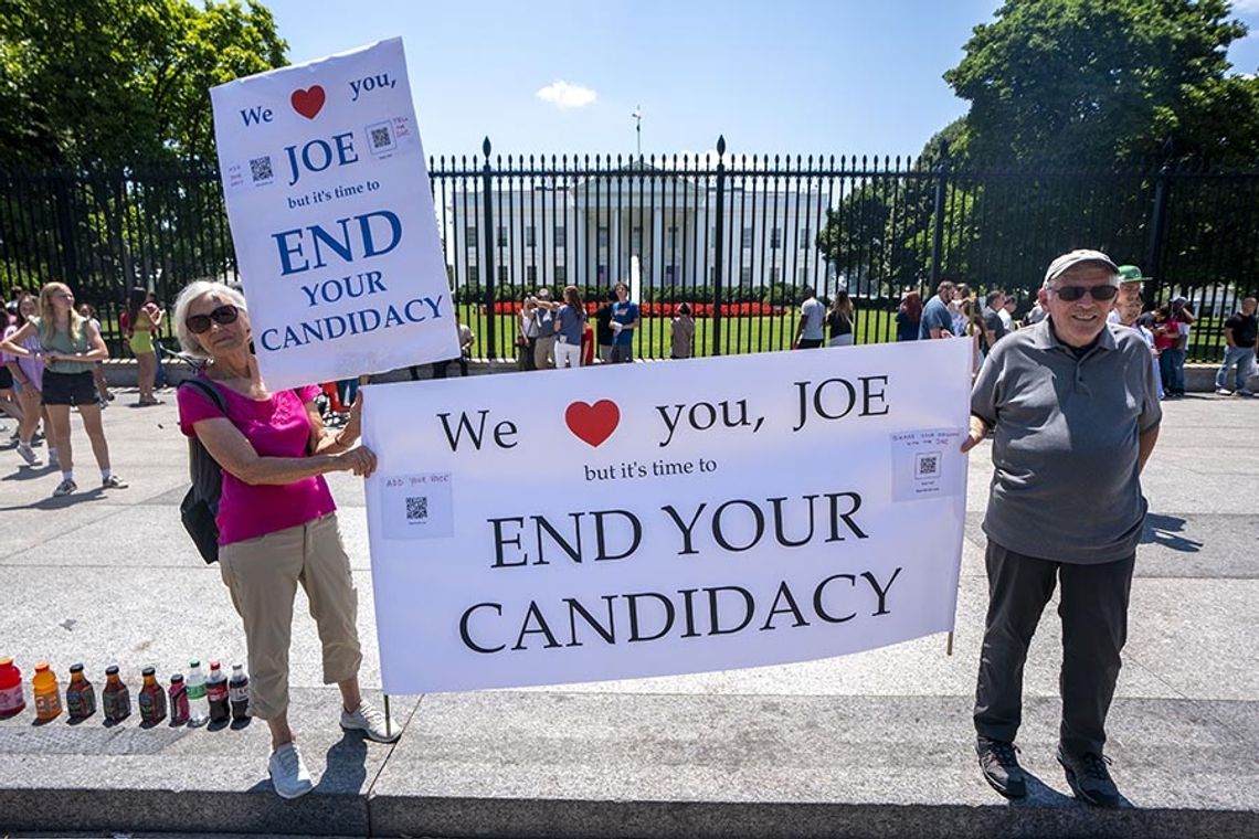 "NYT": Biden przyznał, że może nie uratować swojej kandydatury