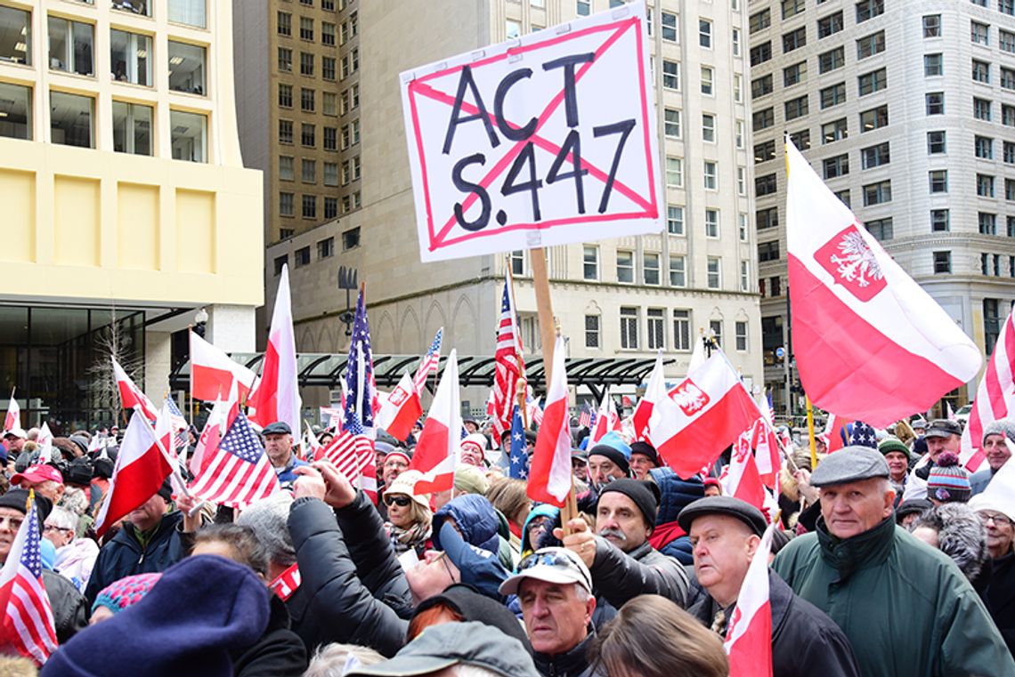 O polskich sprawach na Daley Plaza