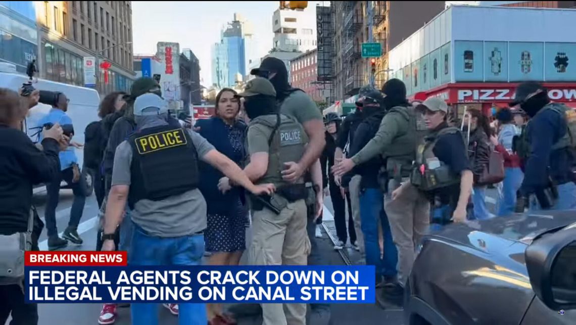Obława na sprzedawców ulicznych wywołała falę protestów w Nowym Jorku (WIDEO) Obława na sprzedawców ulicznych wywołała falę protestów w Nowym Jorku (WIDEO)