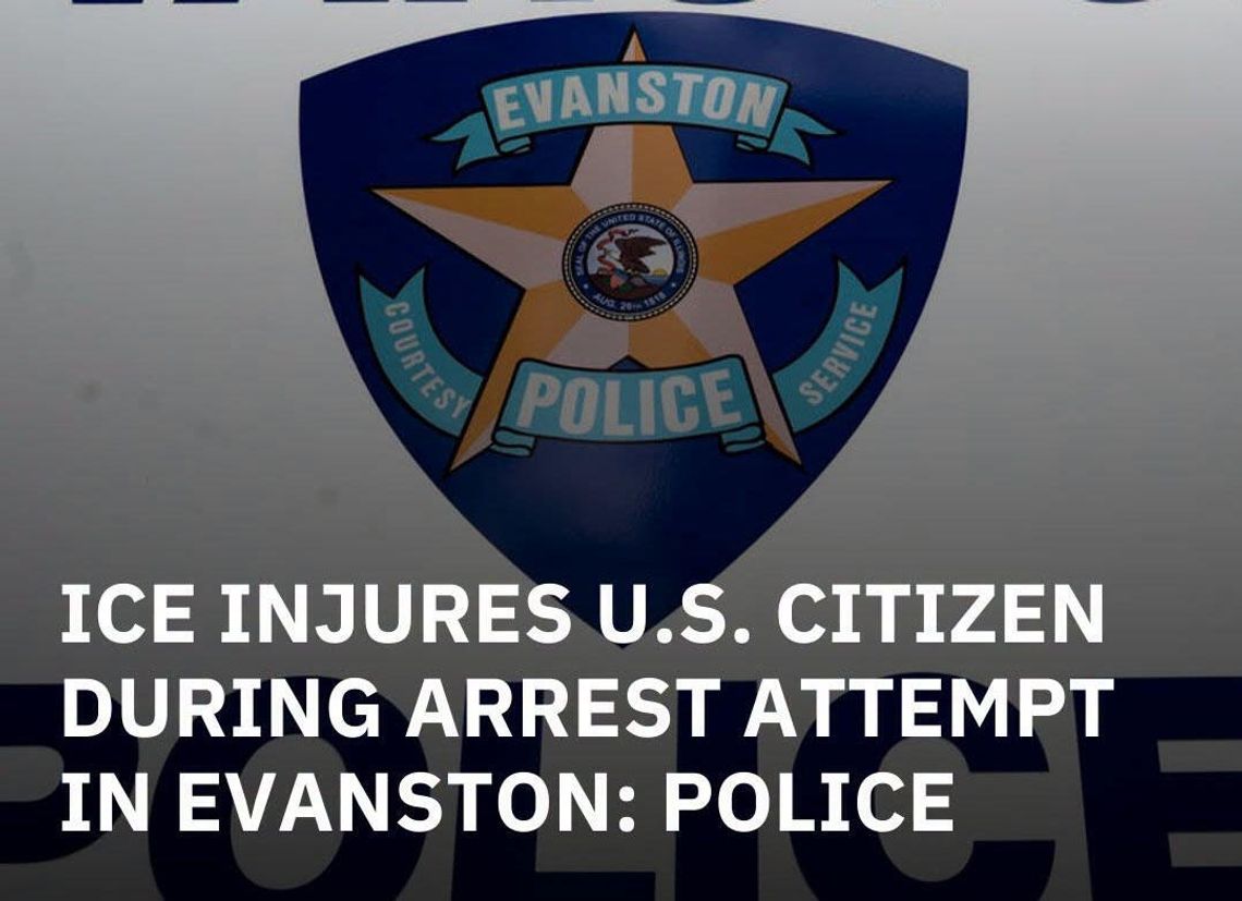 Obywatel USA omyłkowo zatrzymany przez ICE w Evanston, trafił do szpitala, sprawę bada policja