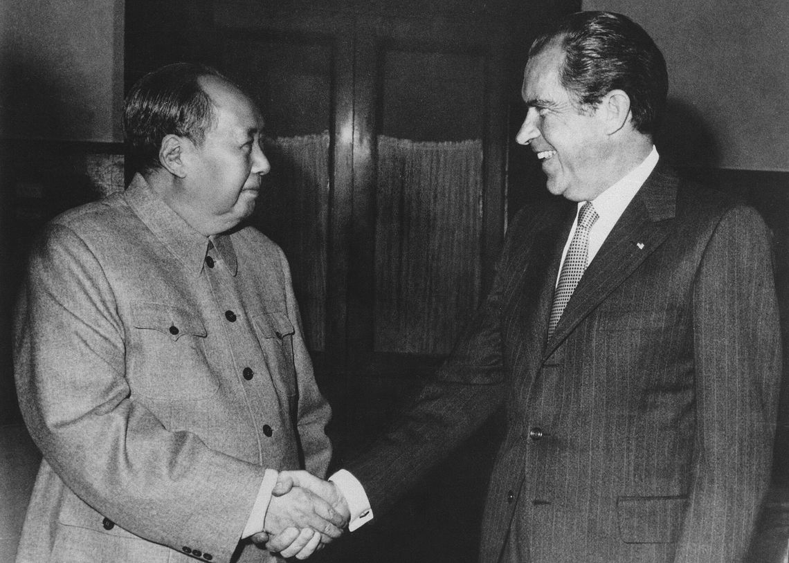 Od przełomowego spotkania Nixona z Mao siedmiu prezydentów USA odwiedziło Chiny