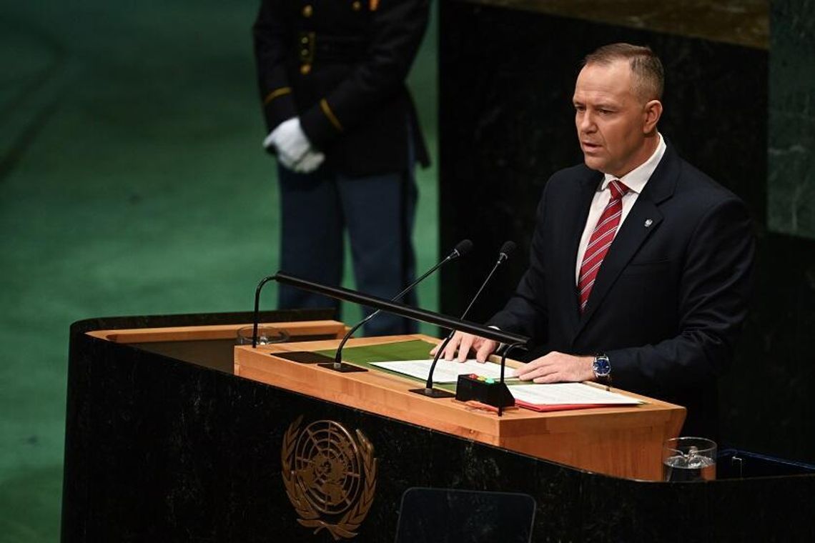 ONZ. Prezydent Nawrocki o imperialnej pysze Rosji, która w przeszłości prowadziła do dwóch wojen światowych ONZ. Prezydent Nawrocki o imperialnej pysze Rosji, która w przeszłości prowadziła do dwóch wojen światowych