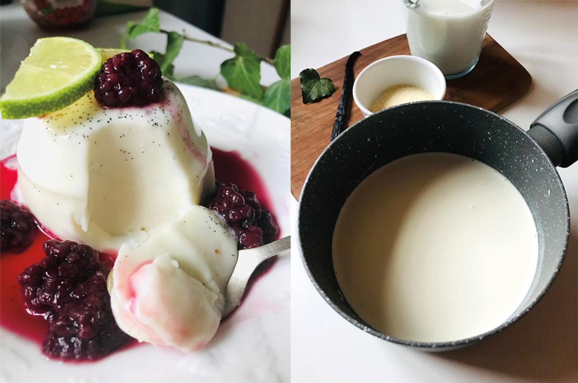 Panna cotta waniliowa