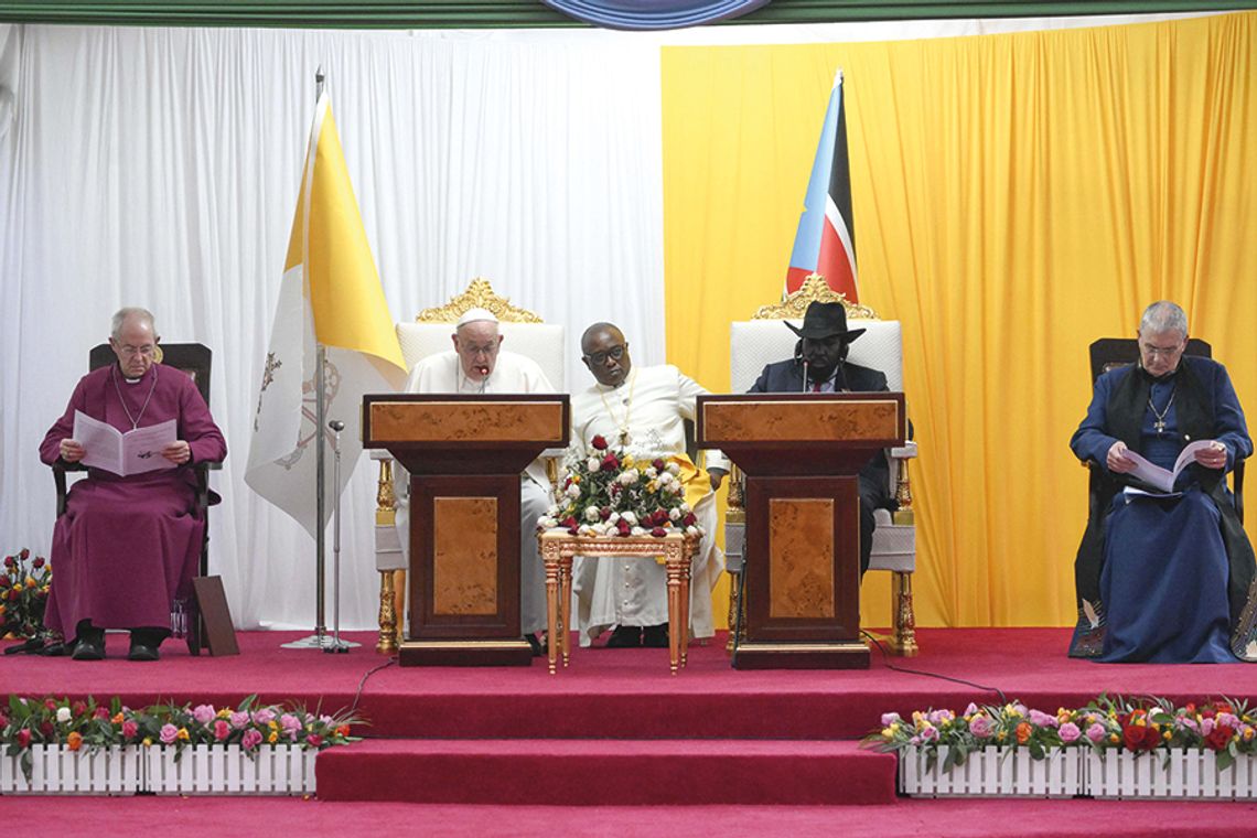 Papież Franciszek przybył do Sudanu Południowego