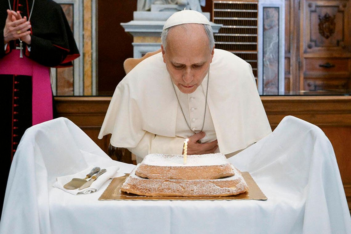 Papież Leon XIV kończy 71 lat Papież Leon XIV kończy 71 lat