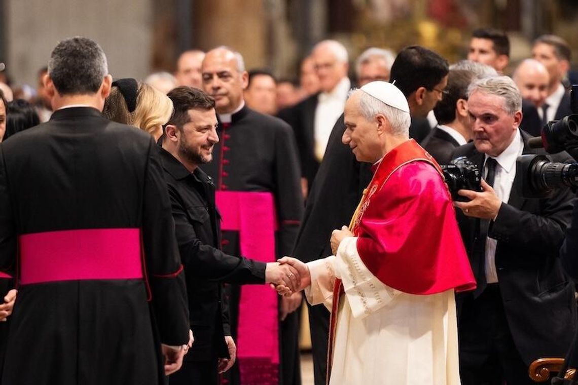 Papież Leon XIV spotka się z Wołodymyrem Zełenskim