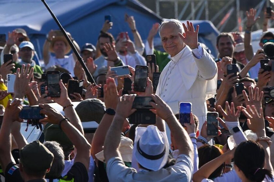 Papież na zakończenie Jubileuszu Młodzieży wyraził bliskość z mieszkańcami Strefy Gazy i Ukrainy
