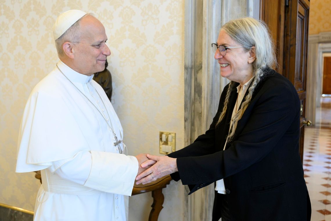 Papież spotkał się z wokalistką Patti Smith
