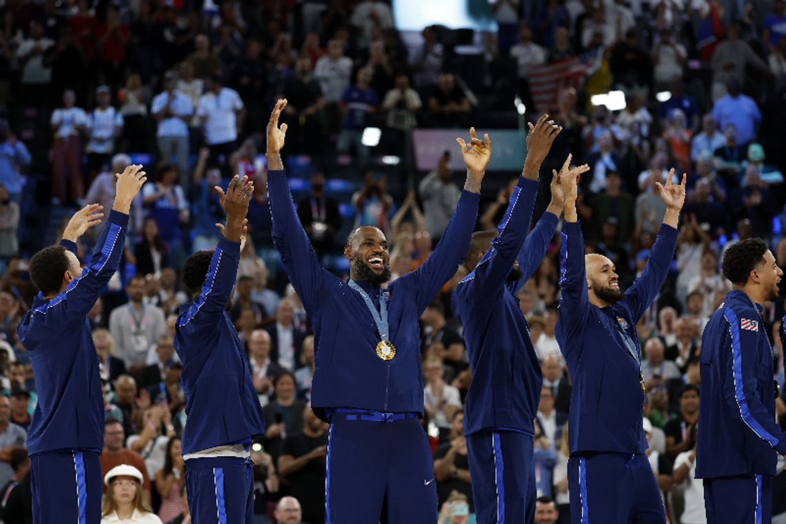 Paryż/koszykówka - LeBron James: to mój najpiękniejszy medal