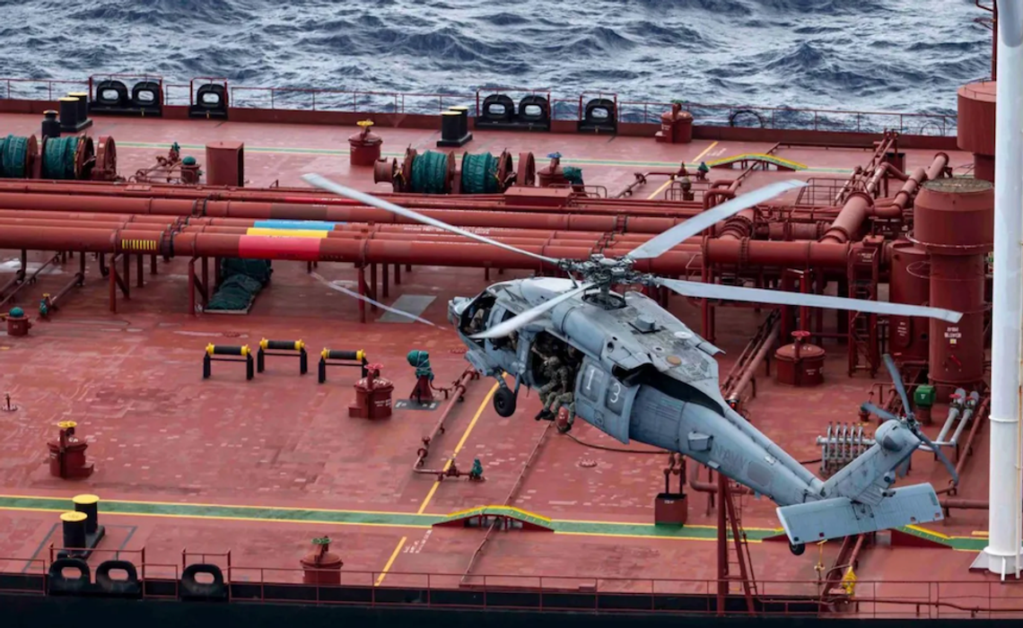 Pentagon: nasi żołnierze weszli na pokład objętego sankcjami tankowca