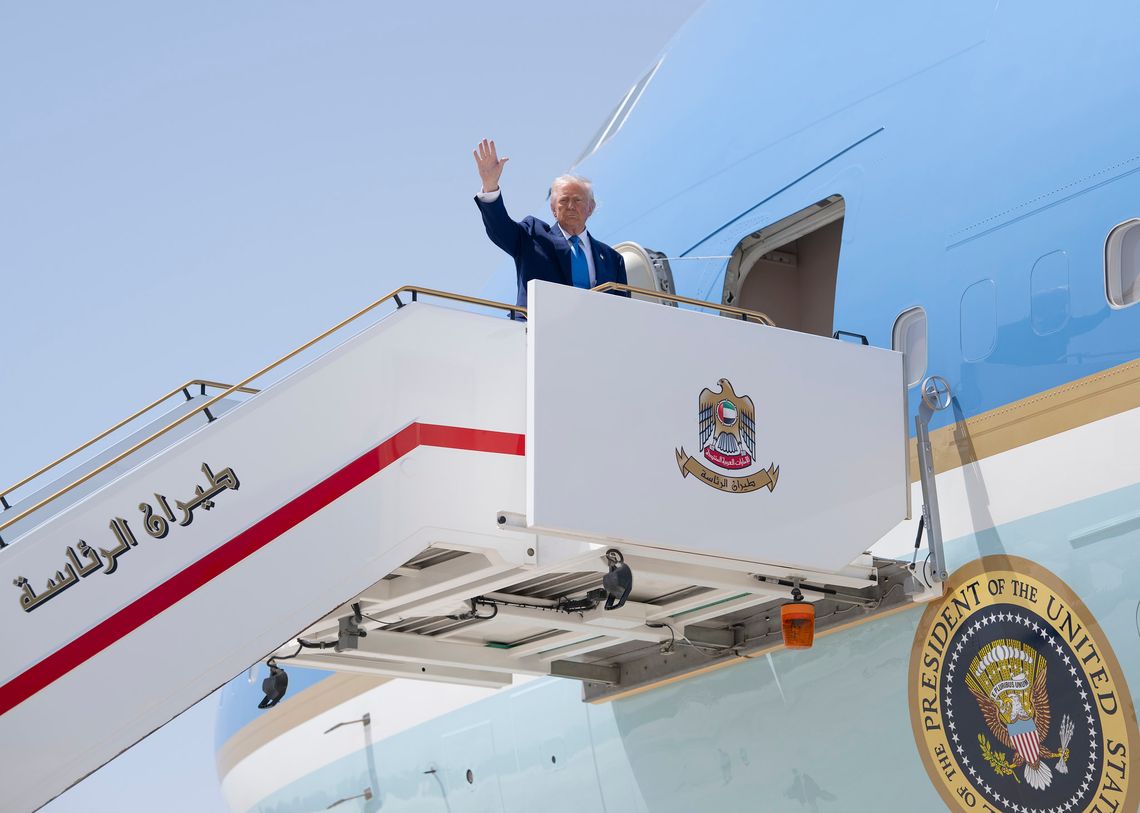 Pentagon przyjął od Kataru luksusowy samolot do użytku jako Air Force One dla Trumpa