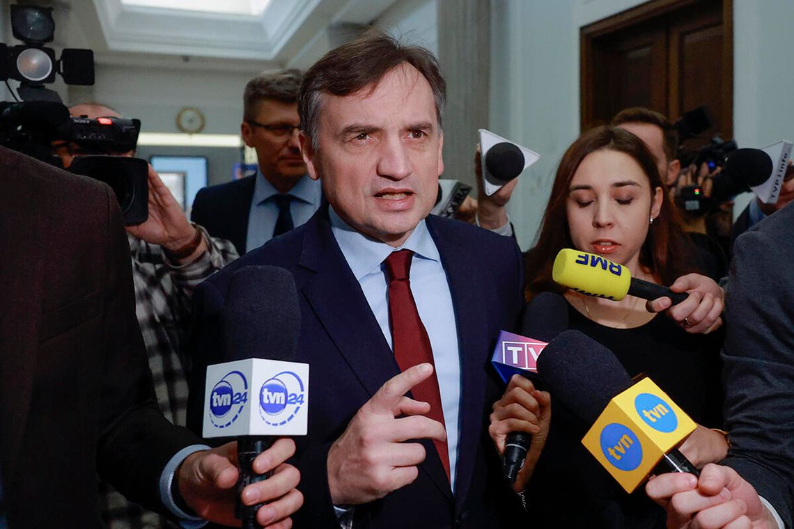 PG skierował do Sejmu wniosek o uchylenie Ziobrze immunitetu w związku z karą porządkową aresztu