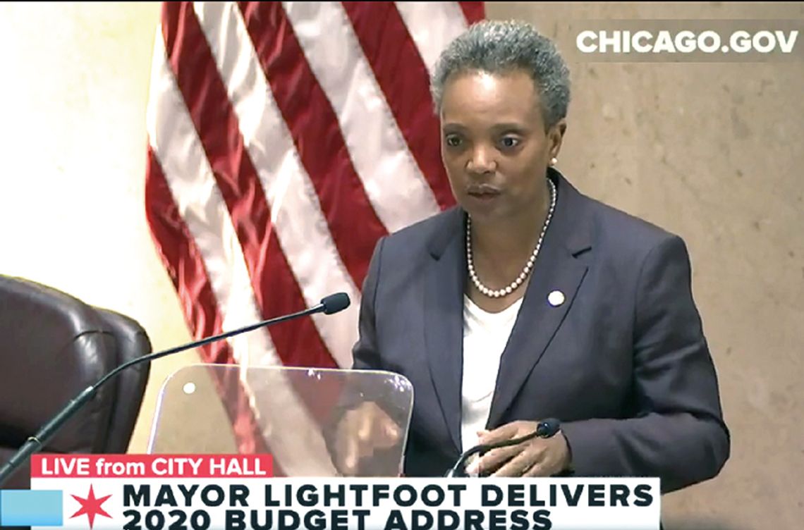 Pierwsze orędzie budżetowe burmistrz Lori Lightfood