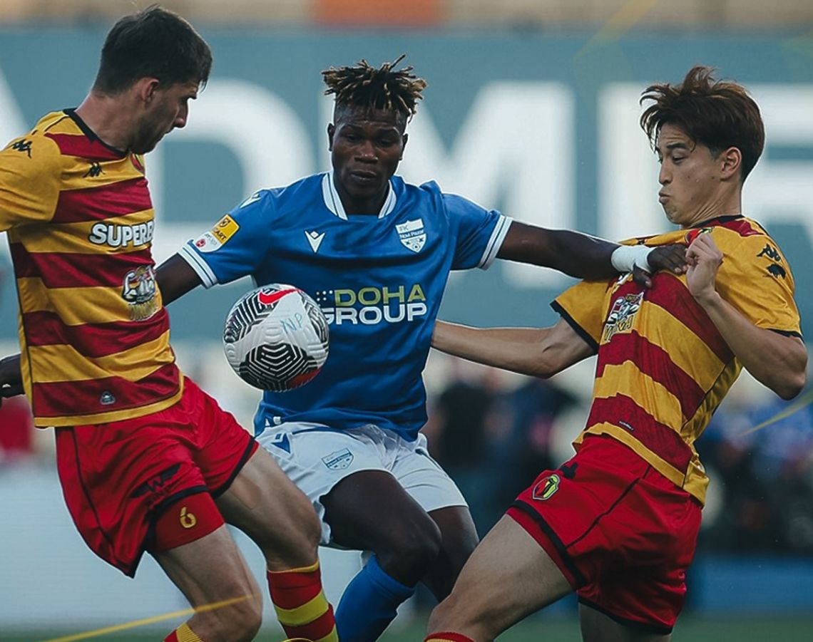 Piłkarska LK - FK Novi Pazar - Jagiellonia Białystok 1:2. Gol w doliczonym czasie gry Piłkarska LK - FK Novi Pazar - Jagiellonia Białystok 1:2. Gol w doliczonym czasie gry