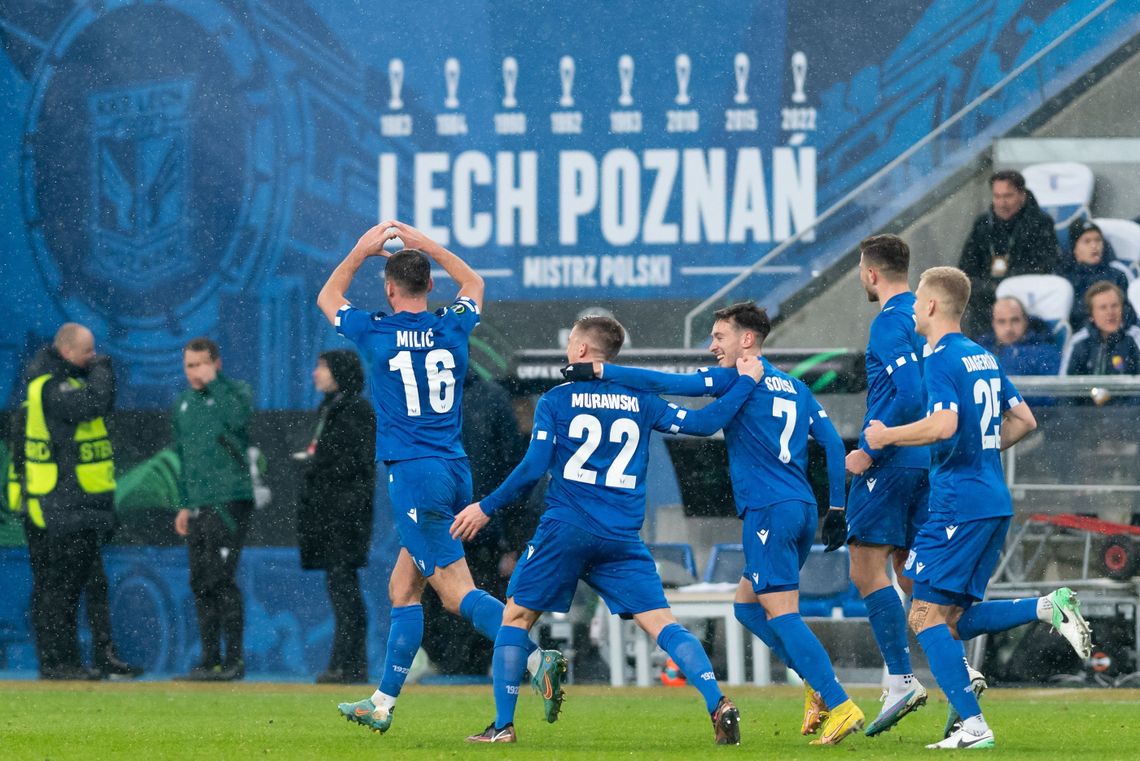 Piłkarska LK - Lech - Djurgardens IF 2:0. Bliżej ćwierćfinału