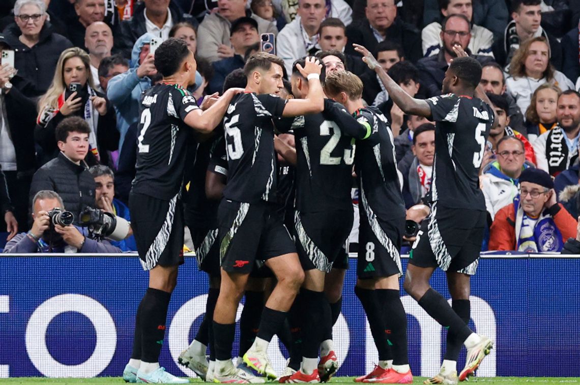 Piłkarska LM - Arsenal Kiwiora wyeliminował Real, awans Interu