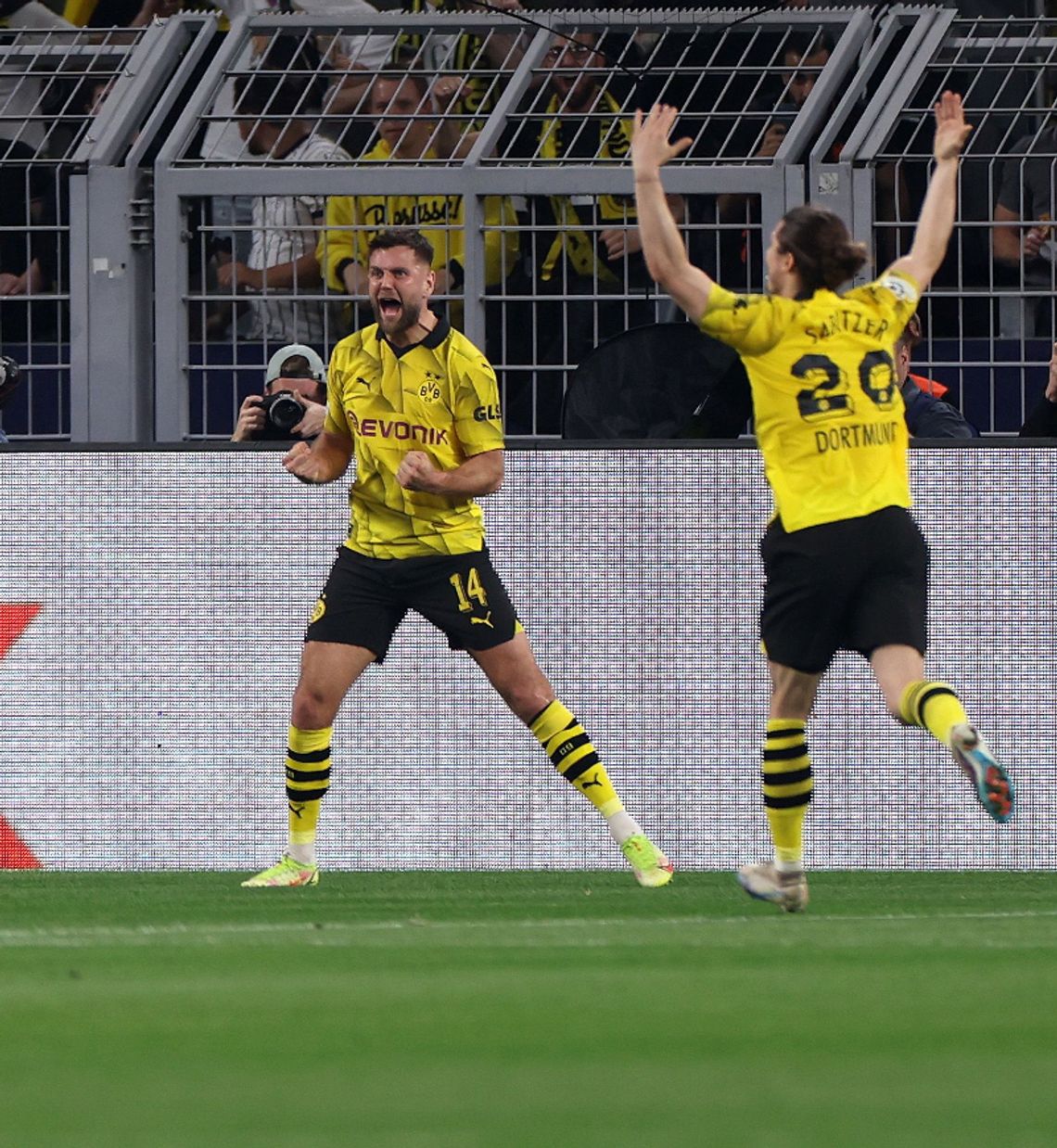 Piłkarska LM - Borussia Dortmund - Paris Saint-Germain 1:0. Przesądził jeden gol