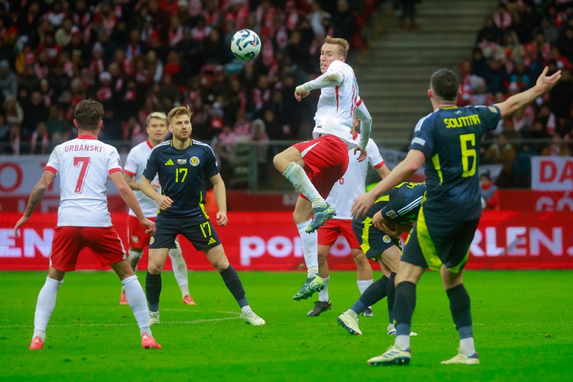 Piłkarska LN - Polska - Szkocja 1:2. Spadek z najwyższej dywizji