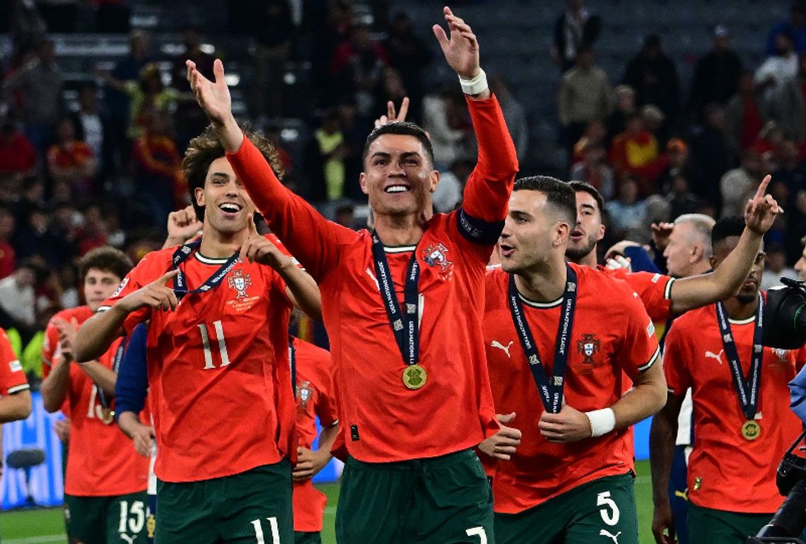 Piłkarska LN - Portugalia po rzutach karnych pokonała Hiszpanię w finale