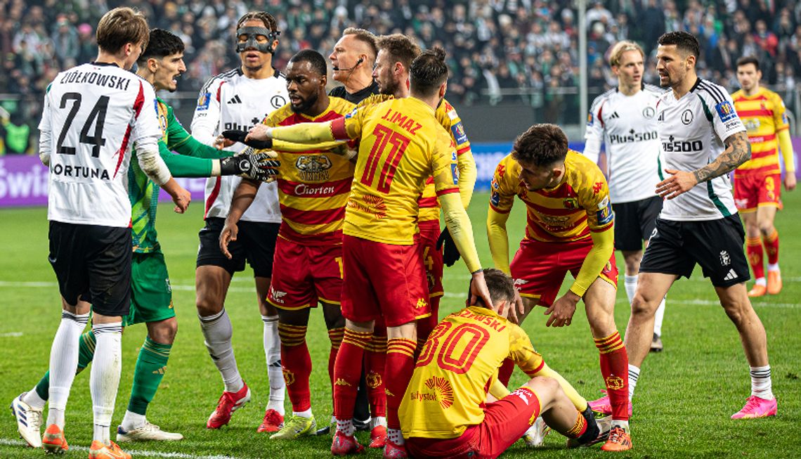 Piłkarski PP - Jagiellonia chce interpretacji decyzji sędziowskich w przegranym meczu z Legią